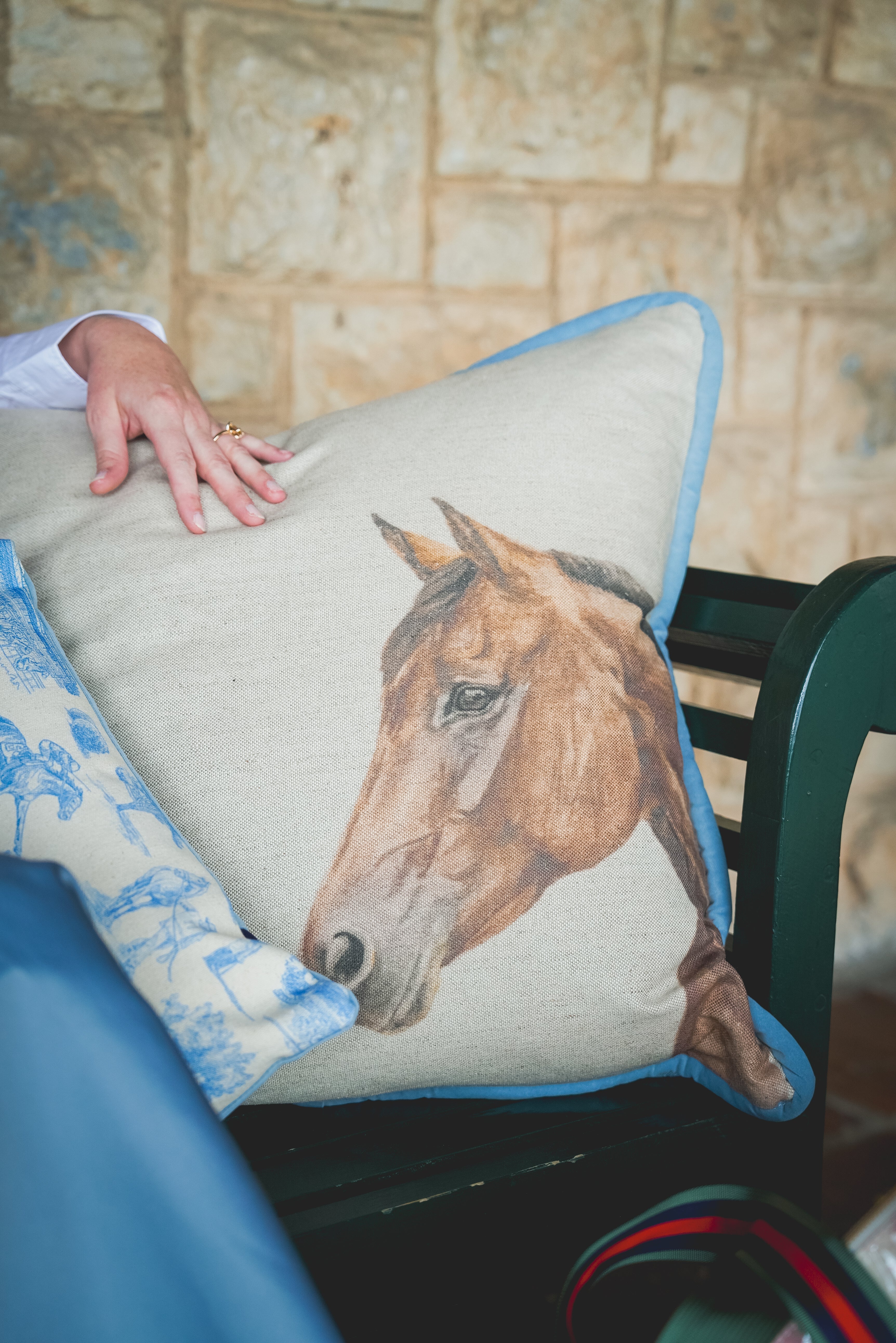 pillow | euro sham | horse portrait