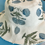 beau bucket hat | block print