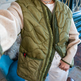 THE quilted jacket | oatmeal