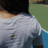 t-shirt | white | tennis