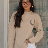 deconstructed pullover | equine graffiti | sandstone