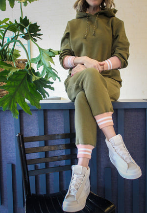joggers | olive